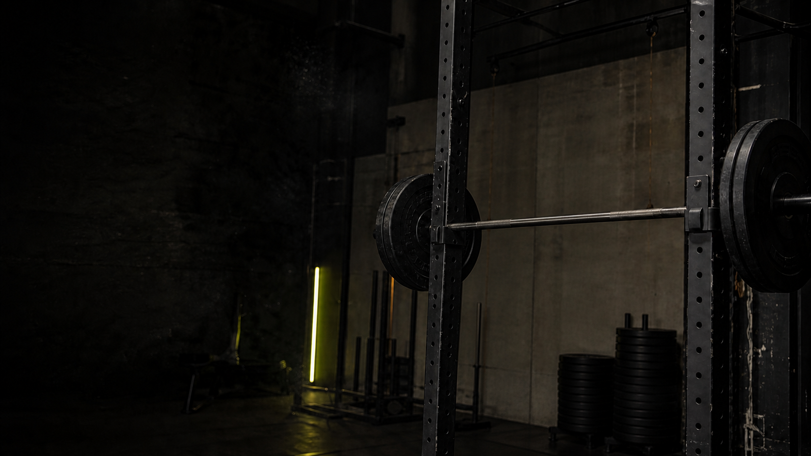Elliot Vale im Trainingsstudio
