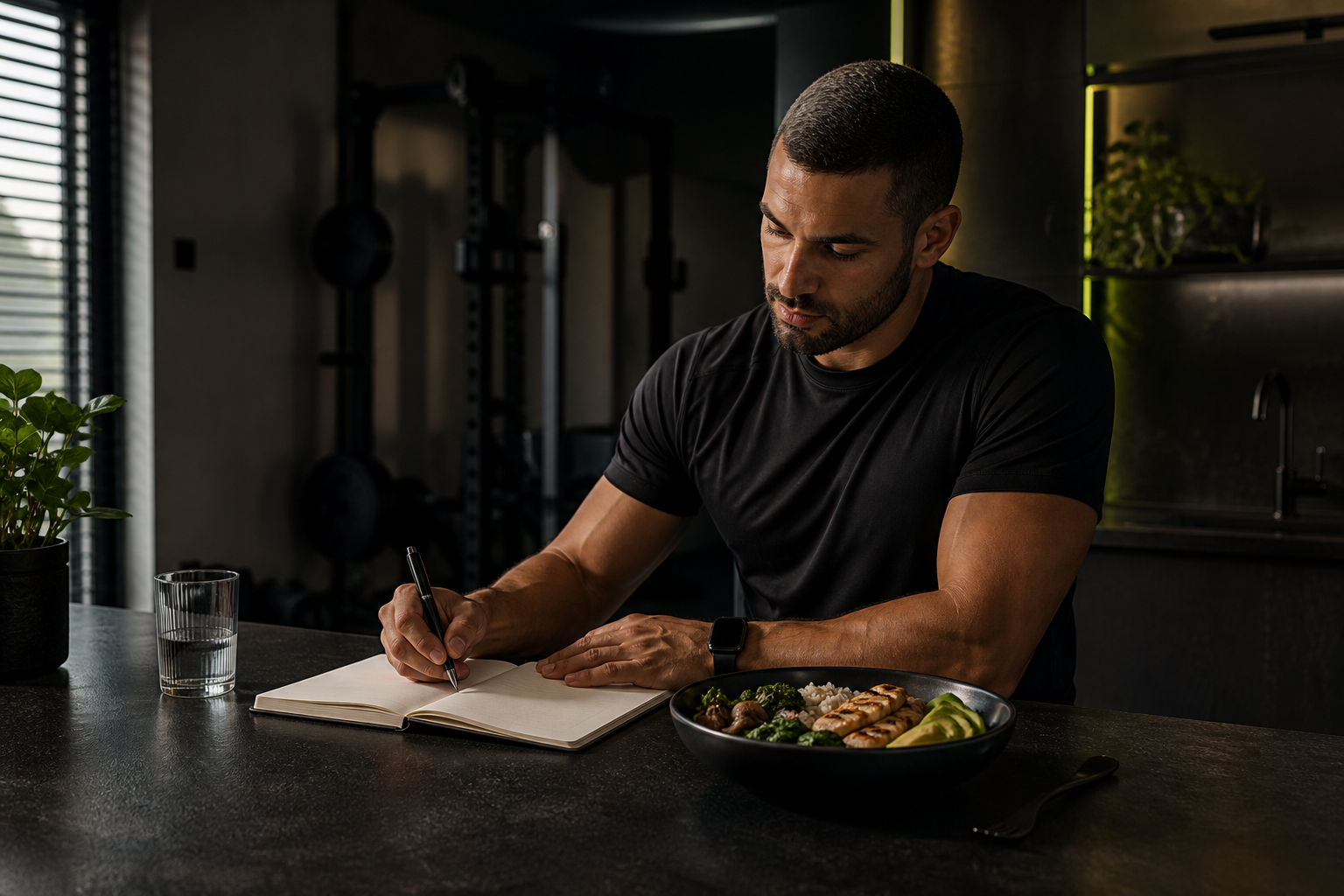 Athlet zwischen zwei Trainingseinheiten